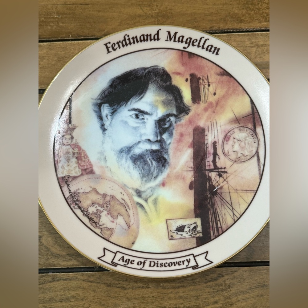 Age of Discovery Collector Plate Collection “Fernindad Magellan “